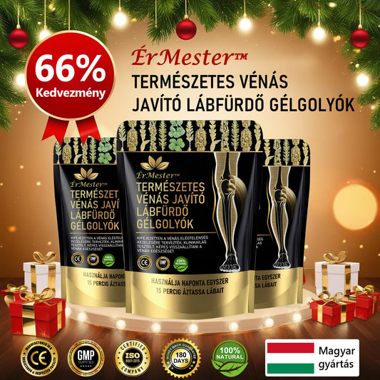 🎅🎄 ÉrMester™  Természetes Vénás Javító Lábfürdő Gélgolyók
