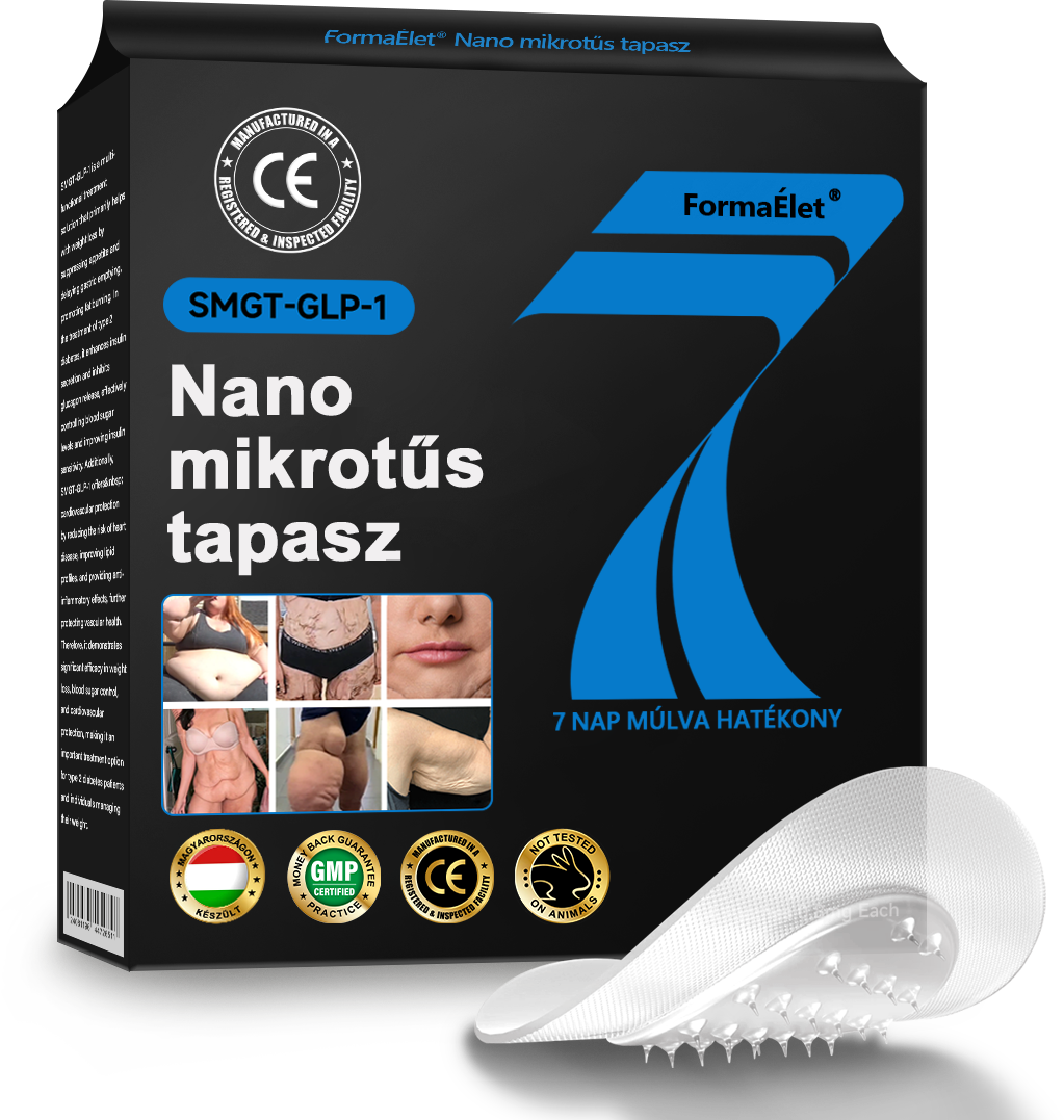 🎁FormaÉlet® 🌱Nano Mikrotű Tapasz SMGT-GLP-1-tel és Matrixyl 3000-rel – Fogyás, Bőrfeszesítés, Vércukorszint-támogatás, Injekció Nélkül, 7 Napos Eredmény 🎁