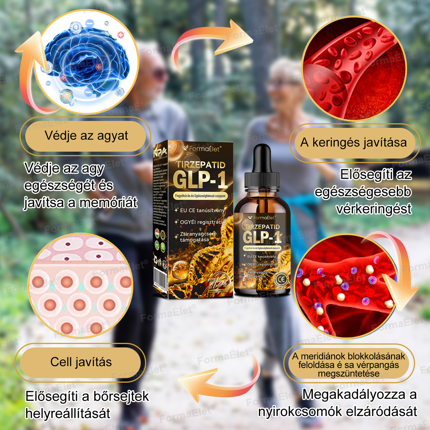 🎁OGYÉI ajánlásával  | Hivatalos üzlet | FormaÉlet® GLP-1 Moringa Fogyókúrás és Egészségfokozó cseppek 🔥 (Élelmiszer-minőségű zsírégető – Az Obesity Society fejlesztése)🎁