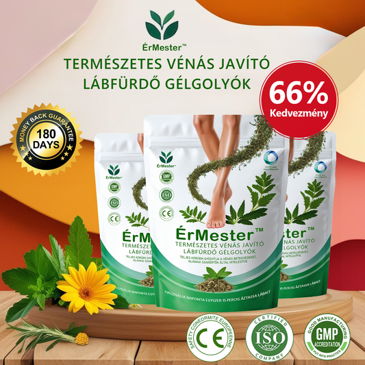 🍀🍀 ÉrMester™  Természetes Vénás Javító Lábfürdő Gélgolyók